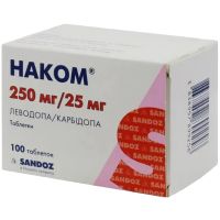 Наком таблеки 250мг/25мг №100